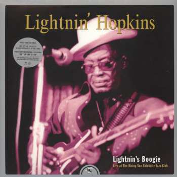 2LP Lightnin' Hopkins: Lightnin's Boogie: Live At The Rising Sun Celebrity Jazz Club LTD