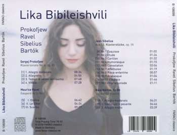 CD Lika Bibileishvili: Prokofjew, Ravel, Sibelius, Bartók