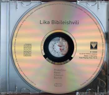 CD Lika Bibileishvili: Prokofjew, Ravel, Sibelius, Bartók