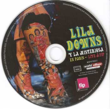 CD Lila Downs: Lila Downs Y La Misteriosa En Paris - Live À FIP