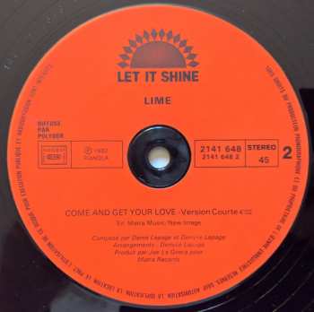 LP Lime: Come And Get Your Love