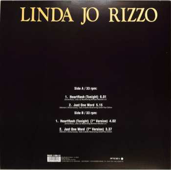 LP Linda Jo Rizzo: Heartflash (Tonight) CLR | LTD