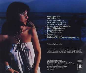 CD Linda Ronstadt: Hasten Down The Wind = 風にさらわれた恋 LTD