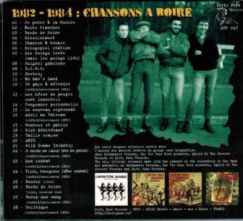 CD L'Infanterie Sauvage: 1982-1984 : Chansons A Boire DIGI