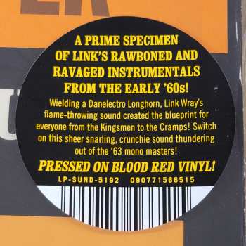 LP Link Wray And His Ray Men: Jack The Ripper CLR