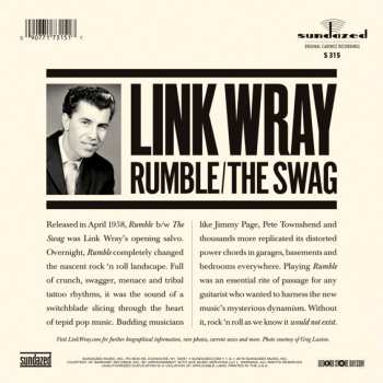 SP Link Wray And His Ray Men: Rumble / The Swag