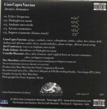 CD Lino Capra Vaccina: Arcaico Armonico LTD | NUM