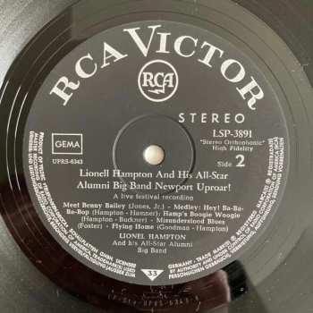 LP Lionel Hampton And His All-Star Alumni Big Band: Newport Uproar! (A Live Festival Recording) LTD