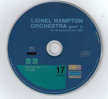 CD Lionel Hampton And His Orchestra: Mustermesse Basel 1953