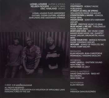 CD Lionel Loueke: Close Your Eyes