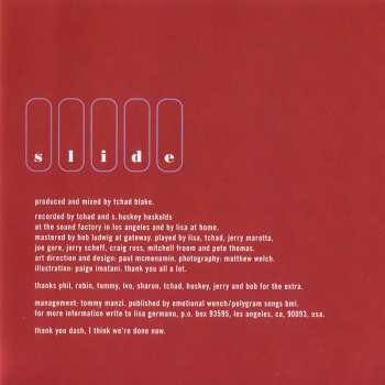CD Lisa Germano: Slide