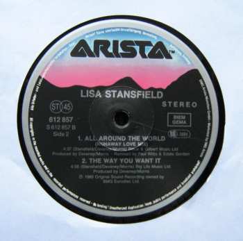 LP Lisa Stansfield: All Around The World (Around The House Mix)