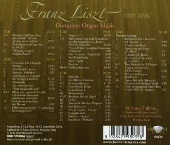 5CD Franz Liszt: Complete Organ Music
