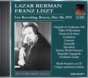 Album Liszt / Berman: Pno Works