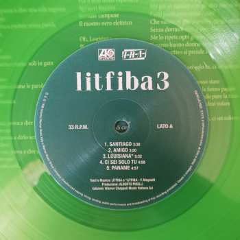 LP Litfiba: Litfiba 3 CLR | LTD | NUM