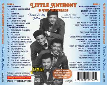 2CD Little Anthony & The Imperials: Tears On My Pillow And All Their Greatest Recordings