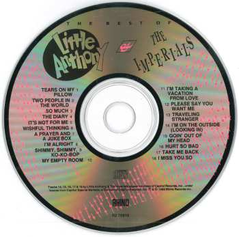 CD Little Anthony & The Imperials: The Best Of Little Anthony & The Imperials