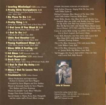 CD Little Arthur Duncan: Live At Rosa's Blues Lounge