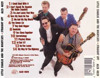 CD Little Charlie And The Nightcats: Straight Up!