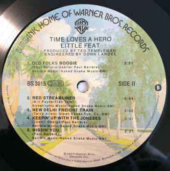 LP Little Feat: Time Loves A Hero