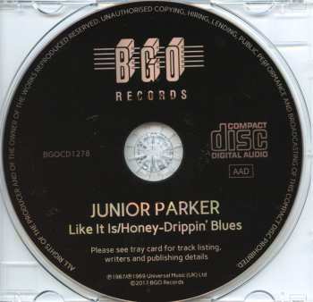 CD Little Junior Parker: Like It Is/Honey-Drippin’ Blues