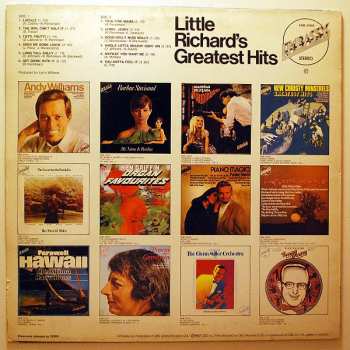 LP Little Richard: Little Richard’s Greatest Hits - Recorded Live