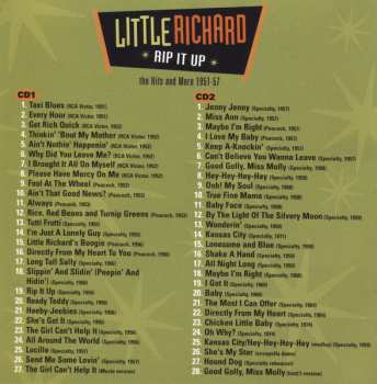 2CD Little Richard: Rip It Up • The Hits And More 1951-57