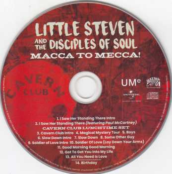 CD/DVD Little Steven And The Disciples Of Soul: Macca To Mecca! Live At The Cavern Club, Liverpool