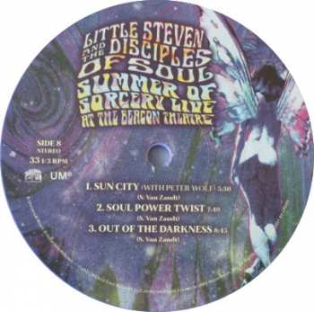 5LP Little Steven And The Disciples Of Soul: Summer Of Sorcery Live! At The Beacon Theatre LTD | CLR