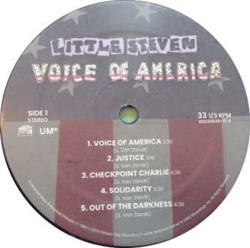 LP Little Steven: Voice Of America