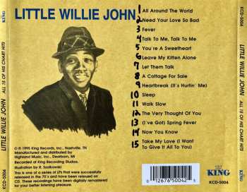 CD Little Willie John: All 15 Of His Chart Hits (1953-1962)