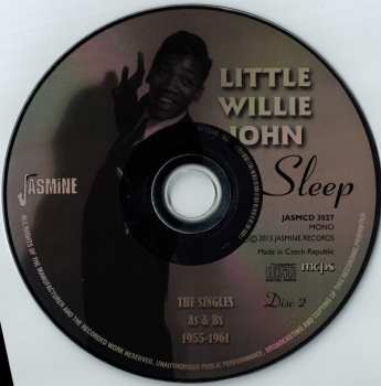 2CD Little Willie John: Sleep - The Singles As & Bs 1955-1961