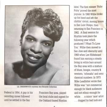 CD Little Willie Littlefield And Friends: Going Back To Kay Cee