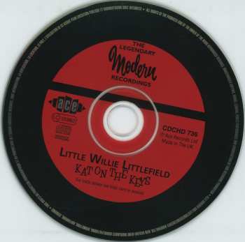 CD Little Willie Littlefield: Kat On The Keys 