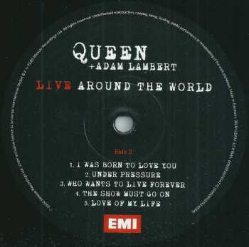 2LP Queen: Live Around The World
