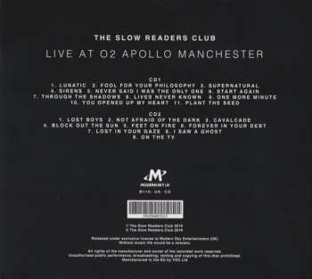 CD The Slow Readers Club: Live At O2 Apollo Manchester 