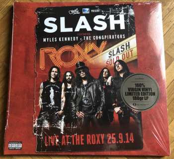 3LP Slash: Live At The Roxy 25.9.14 LTD
