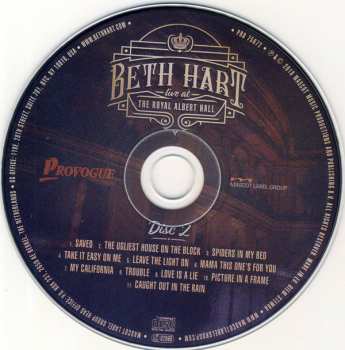 2CD Beth Hart: Live At The Royal Albert Hall