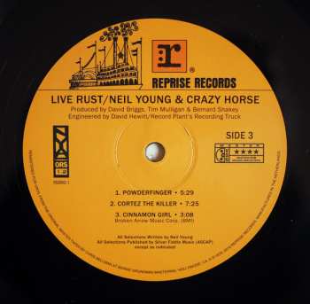 2LP Neil Young & Crazy Horse: Live Rust