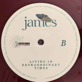 2LP James: Living In Extraordinary Times  LTD | CLR