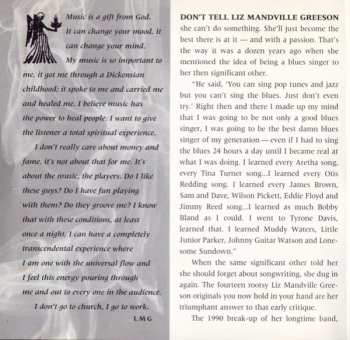 CD Liz Mandville Greeson: Look At Me