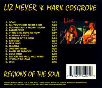 CD Liz Meyer: Regions Of The Soul