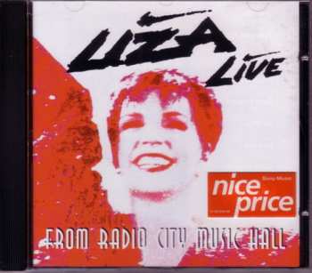 CD Liza Minnelli: Live From Radio City Music Hall