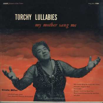 CD Lizzie Miles: Torchy Lullabies My Mother Sang Me