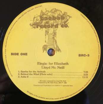 LP Lloyd McNeill: Elegia LTD