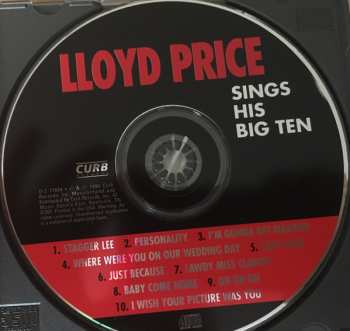 CD Lloyd Price: Sings His Big Ten