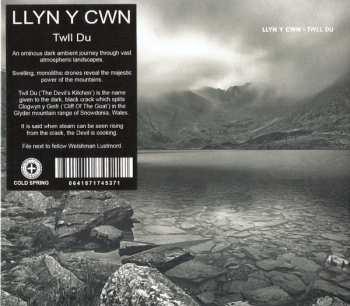 CD Llyn Y Cwn: Twll Du DIGI
