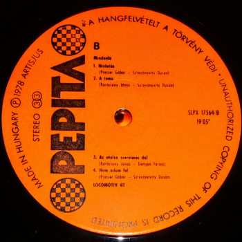 LP Locomotiv GT: Mindenki