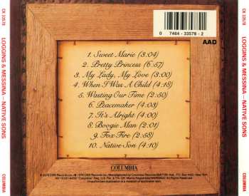 CD Loggins And Messina: Native Sons
