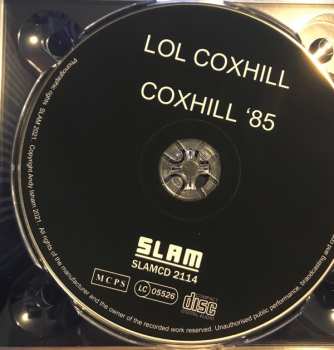 CD Lol Coxhill: Coxhill '85